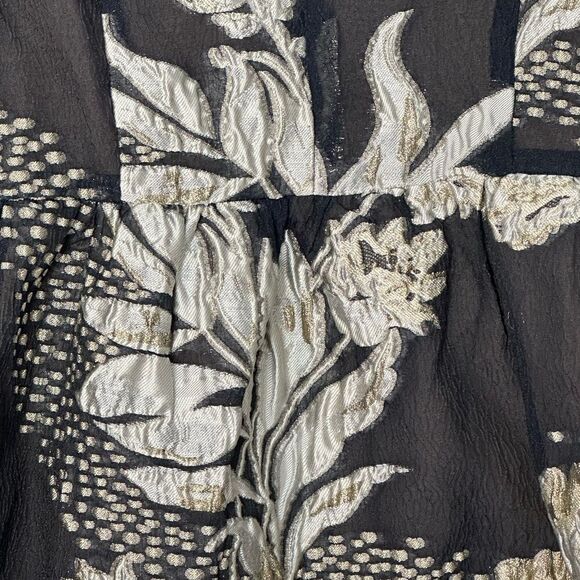 Elliatt Picard Black and White Floral Mini Dress | Size XS - Picture 11 of 12